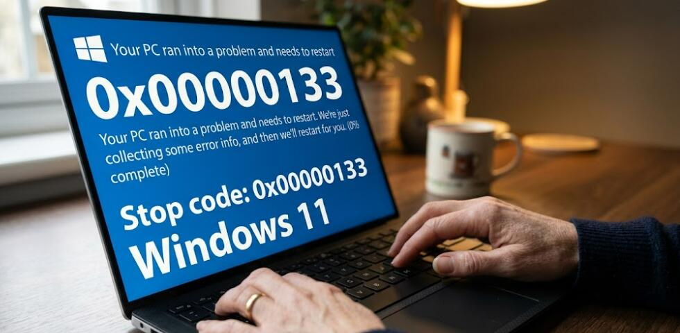 How to fix 0x00000133 error in Windows 11?