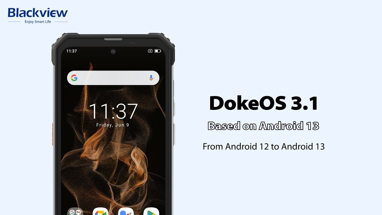 BV8900: The first device powered with Android 13