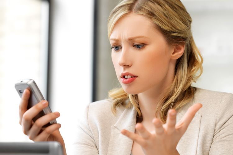 What should I do if the other party has blocked my phone number?