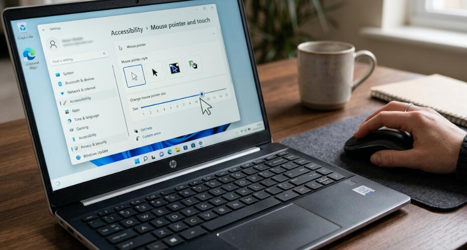How to change mouse pointer size in Windows 11/10?