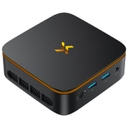 Huidun ミニPC H50、AMD Ryzen 3 3300U、16GB RAM、512GB SSD、ミニデスクトップコンピューター、デュアル4Kディスプレイ（HDMI 2.0）、WiFi＋BT（RTL8852BE）、Windows 11 Pro、3年保証、モニター／ノートパソコン用VESAマウント対応