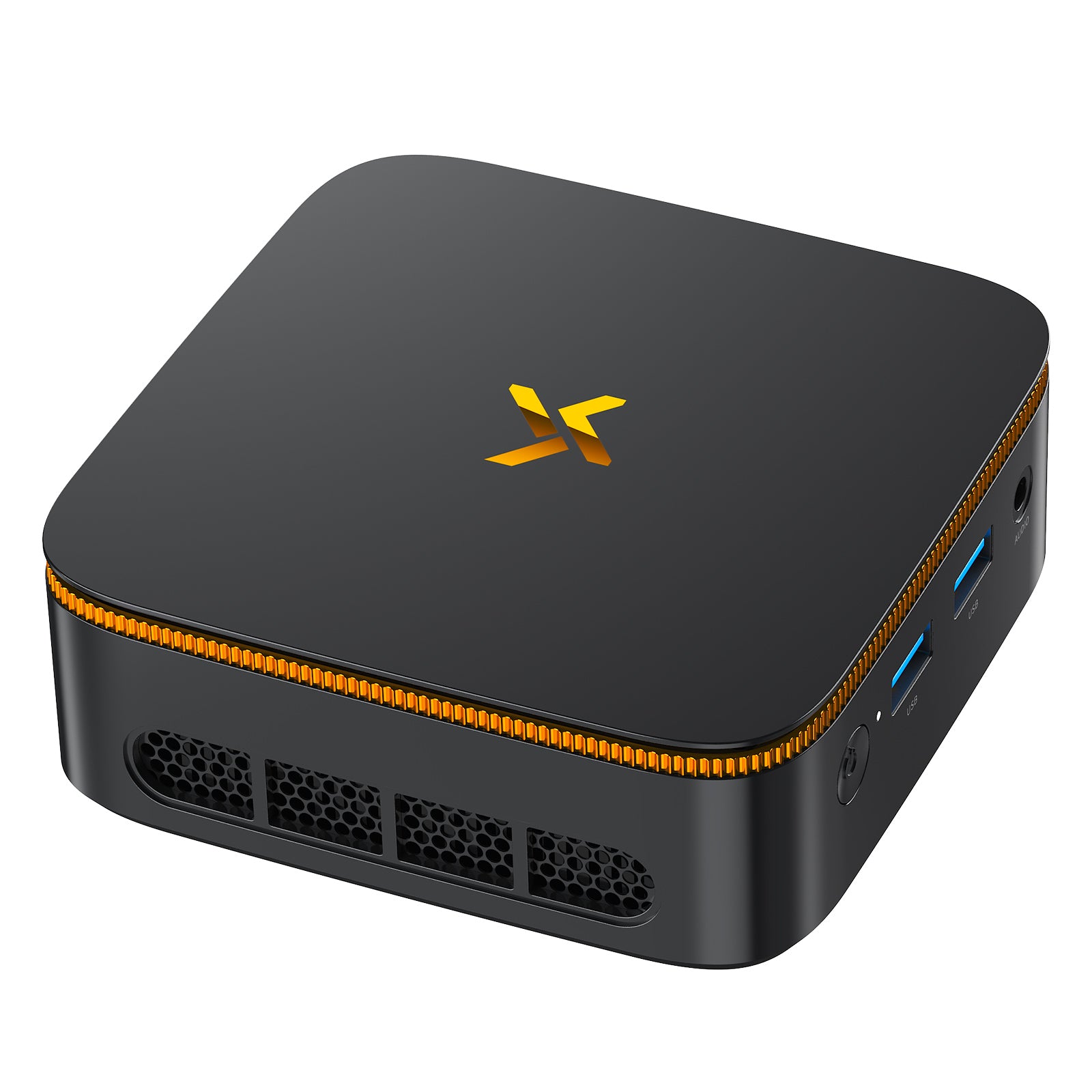 Huidun ミニPC H50、AMD Ryzen 3 3300U、16GB RAM、512GB SSD、ミニデスクトップコンピューター、デュアル4Kディスプレイ（HDMI 2.0）、WiFi＋BT（RTL8852BE）、Windows 11 Pro、3年保証、モニター／ノートパソコン用VESAマウント対応