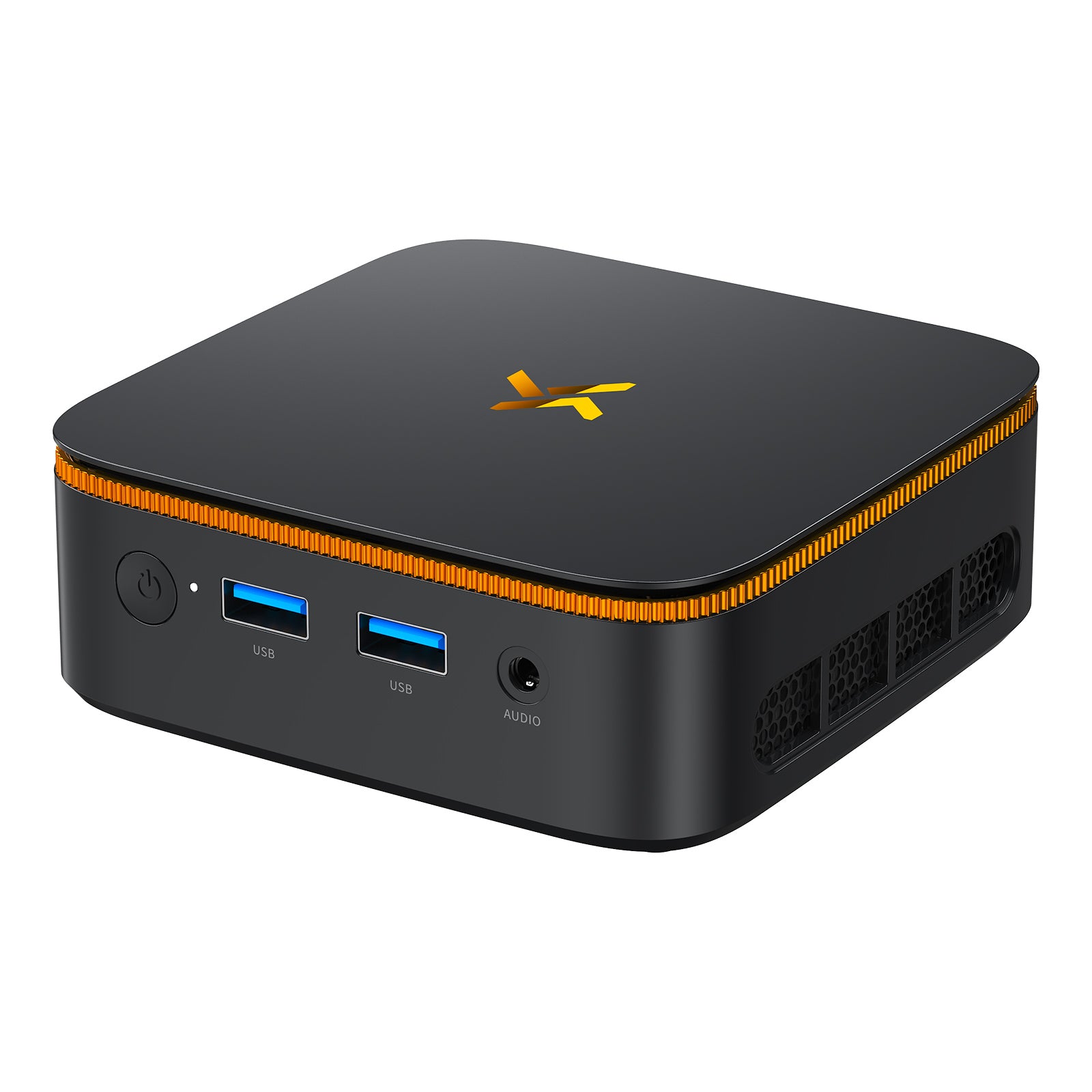 Huidun ミニPC H50、AMD Ryzen 3 3300U、16GB RAM、512GB SSD、ミニデスクトップコンピューター、デュアル4Kディスプレイ（HDMI 2.0）、WiFi＋BT（RTL8852BE）、Windows 11 Pro、3年保証、モニター／ノートパソコン用VESAマウント対応