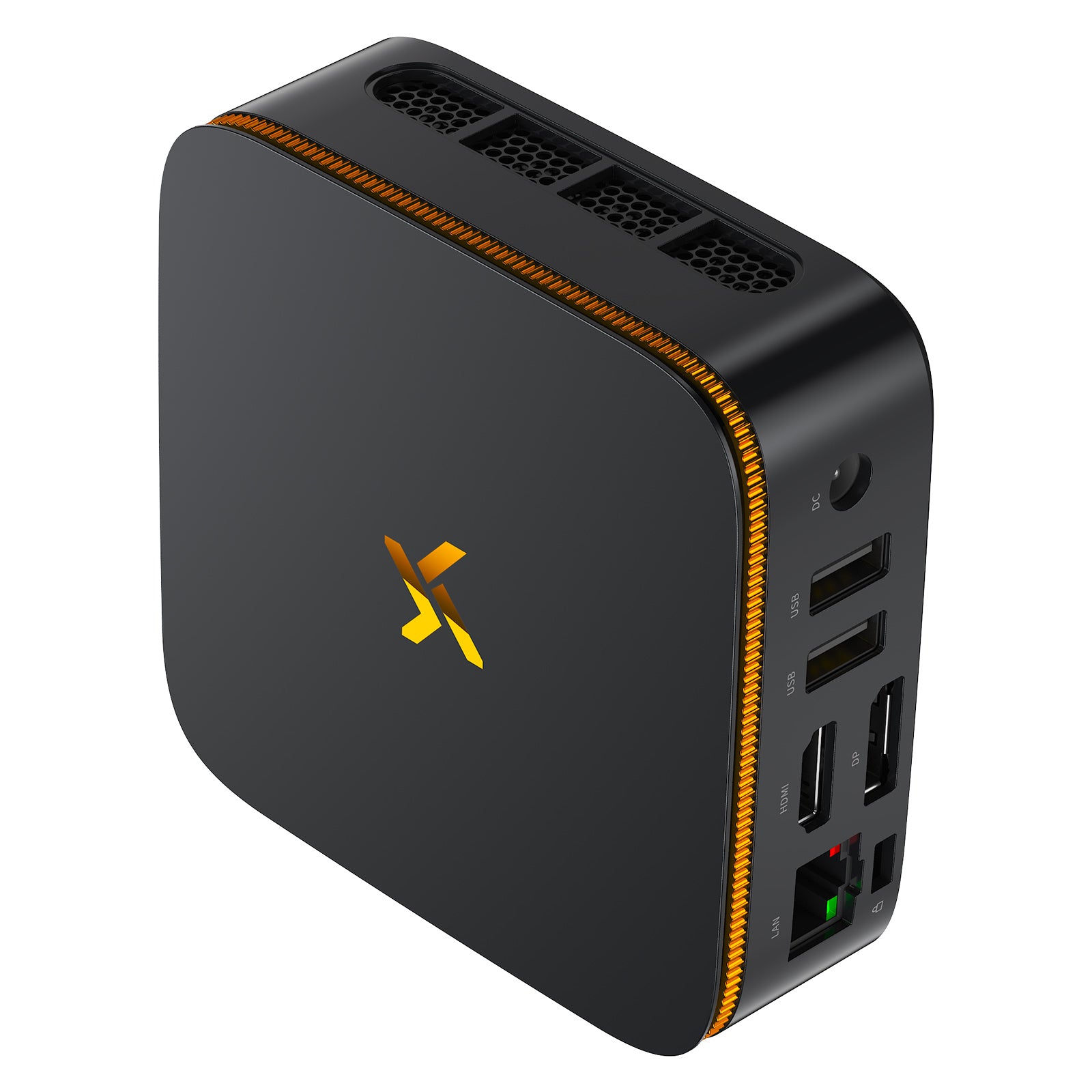 Huidun ミニPC H50、AMD Ryzen 3 3300U、16GB RAM、512GB SSD、ミニデスクトップコンピューター、デュアル4Kディスプレイ（HDMI 2.0）、WiFi＋BT（RTL8852BE）、Windows 11 Pro、3年保証、モニター／ノートパソコン用VESAマウント対応