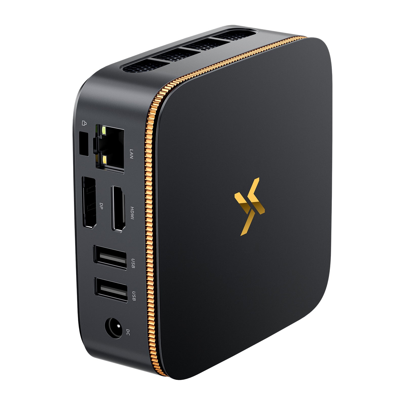 Huidun ミニPC H50、AMD Ryzen 3 3300U、16GB RAM、512GB SSD、ミニデスクトップコンピューター、デュアル4Kディスプレイ（HDMI 2.0）、WiFi＋BT（RTL8852BE）、Windows 11 Pro、3年保証、モニター／ノートパソコン用VESAマウント対応