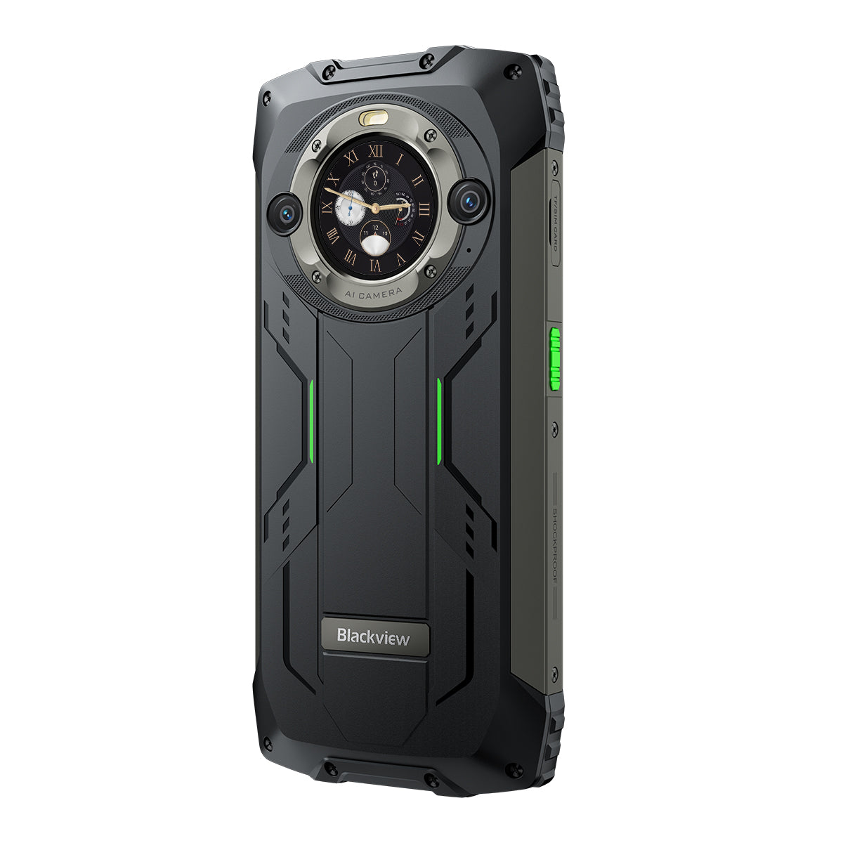 Blackview BV9300 Pro 8/12GB+256GB 6.7インチメイン＆1.3インチラウンドセカンダリーディスプレイ内蔵100LMフラッシュライト15080mAh 4Gタフスマートフォン