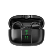 Blackview AirBuds 15 IPX5防水 LEDディスプレイ Bluetooth 6.0 クリップオン OWS イヤホン