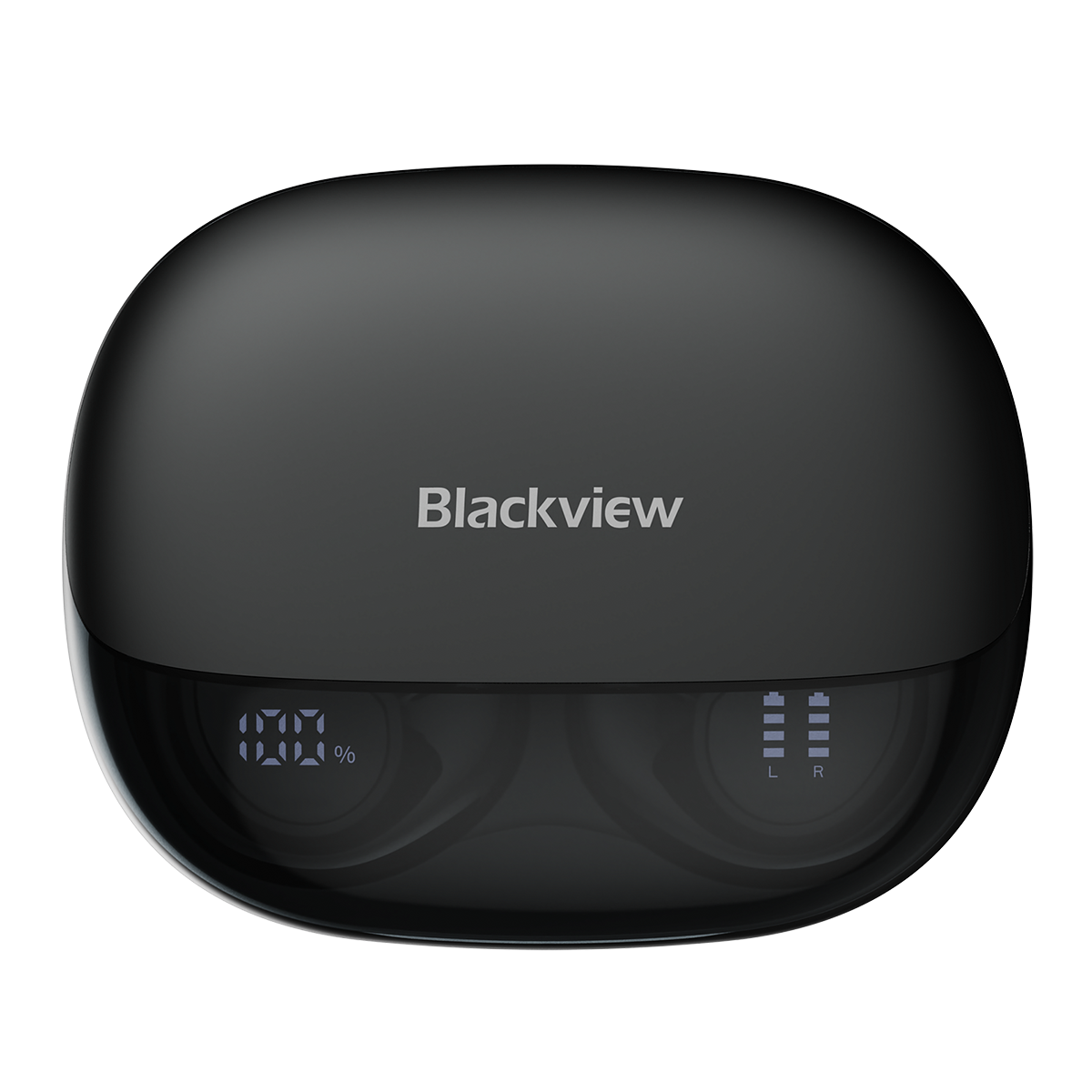 Blackview AirBuds 300 IPX5 防水 スマートデジタル電源表示 ENC ノイズキャンセリングマイクロフォン Bluetooth 6.0 オープンイヤー OWS イヤホン