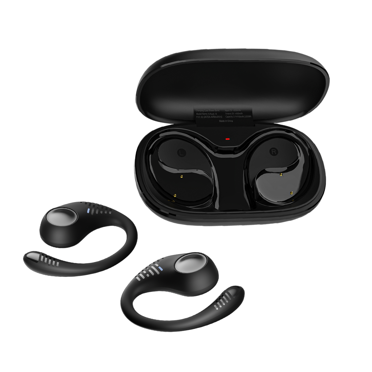 Blackview AirBuds 10 IP68 & IP69 防水オープンイヤー アウトドア &スポーツ TWS イヤホン