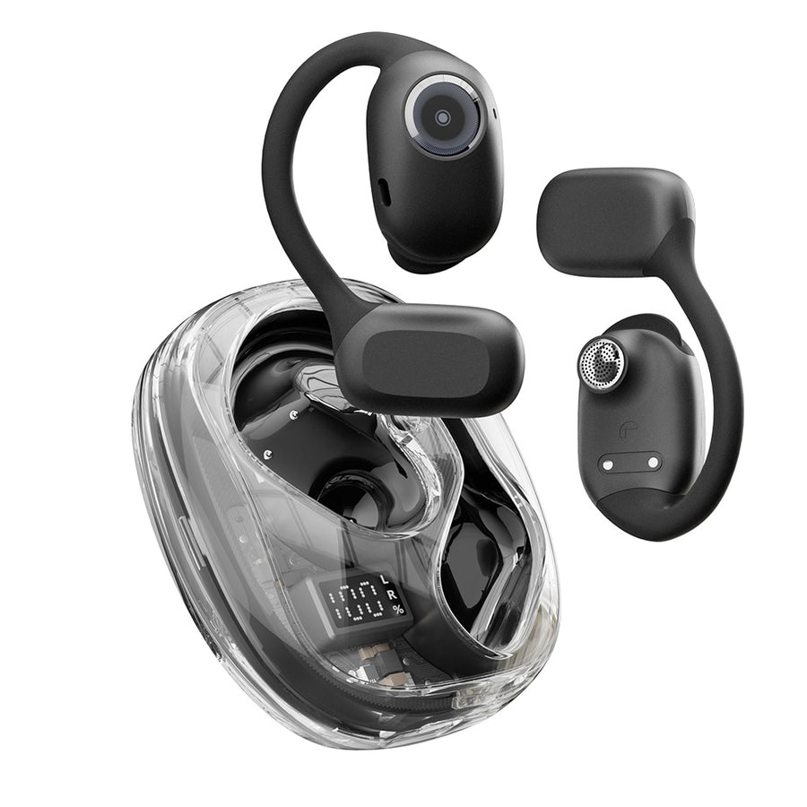 Blackview AirBuds 100 IP68 防水 Bluetooth 5.3 オープンイヤー TWS イヤホン イヤーフック付き