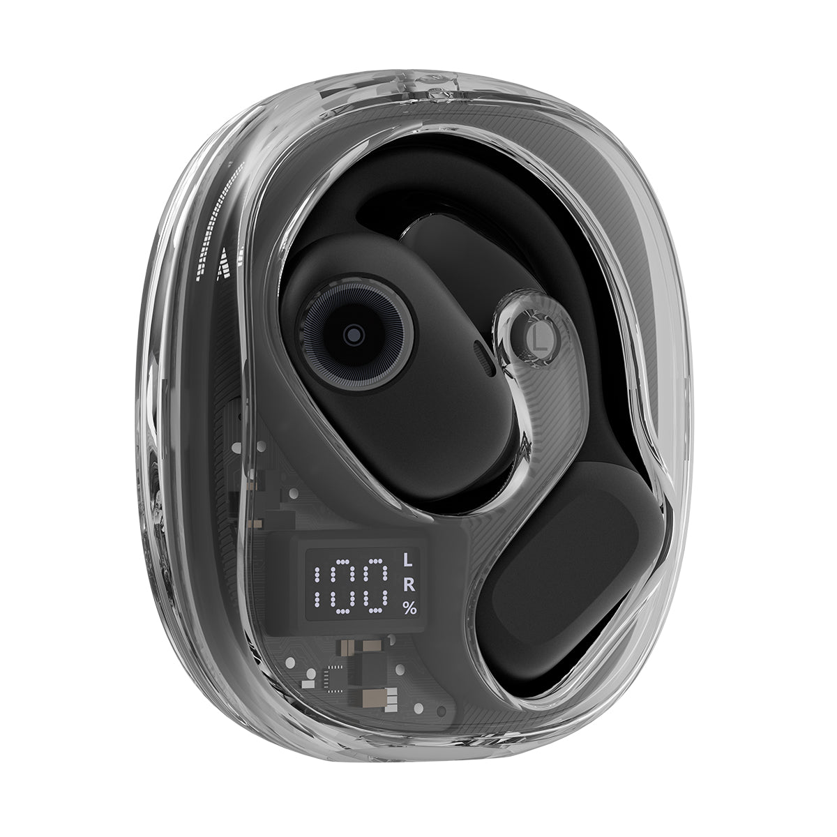 Blackview AirBuds 100 IP68 防水 Bluetooth 5.3 オープンイヤー TWS イヤホン イヤーフック付き