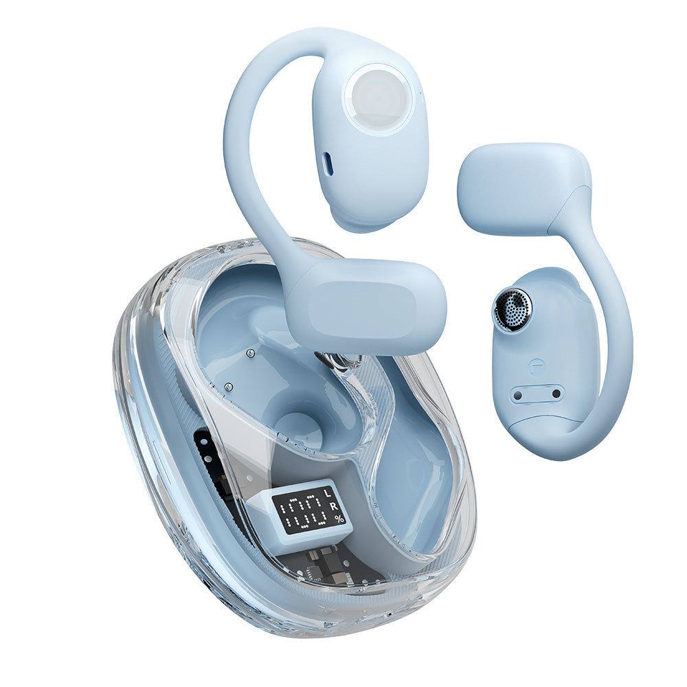 Blackview AirBuds 100 IP68 防水 Bluetooth 5.3 オープンイヤー TWS イヤホン イヤーフック付き