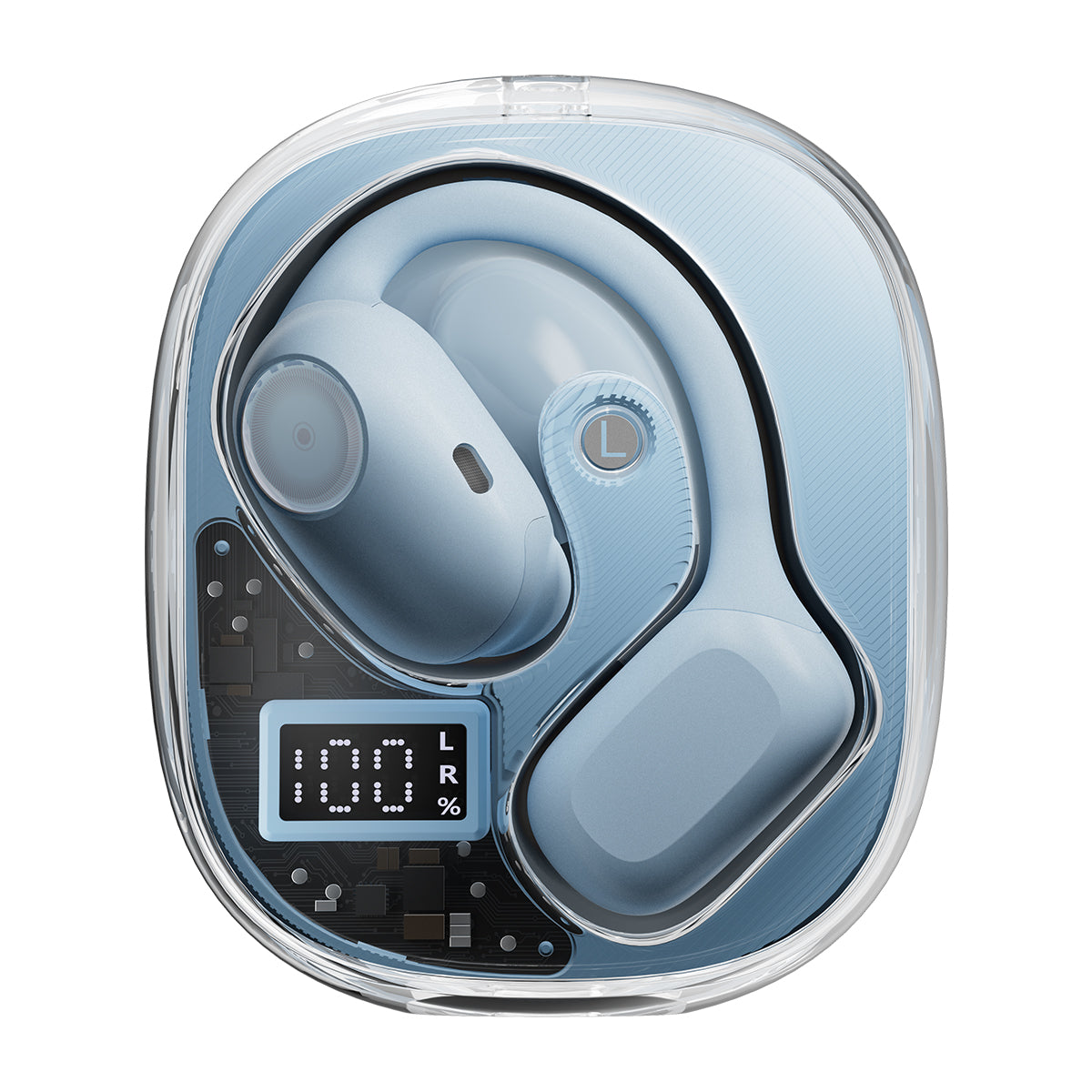 Blackview AirBuds 100 IP68 防水 Bluetooth 5.3 オープンイヤー TWS イヤホン イヤーフック付き