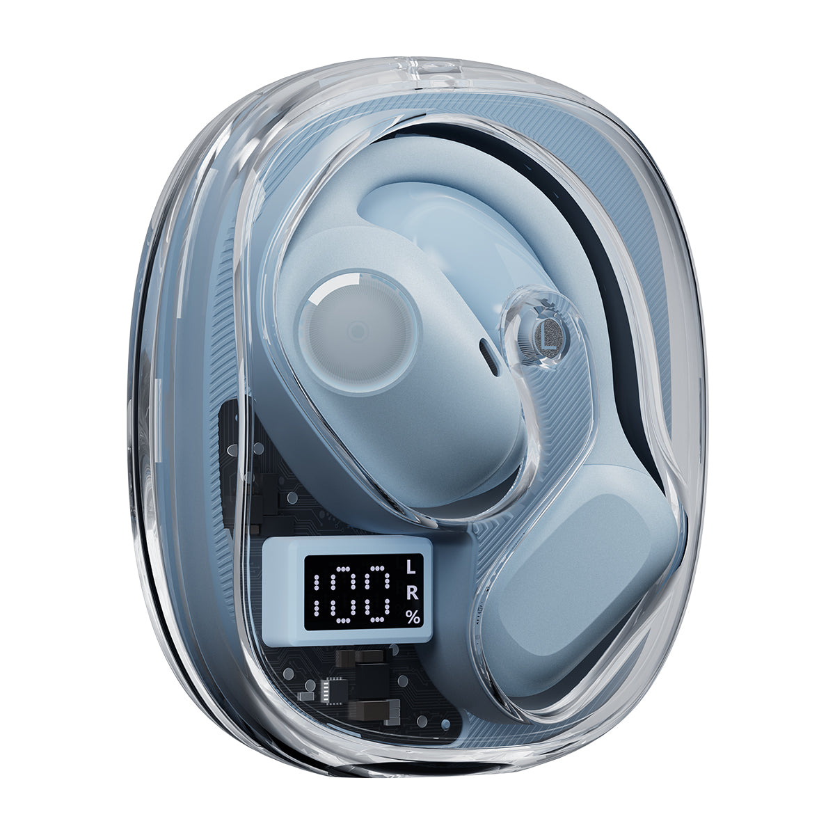 Blackview AirBuds 100 IP68 防水 Bluetooth 5.3 オープンイヤー TWS イヤホン イヤーフック付き