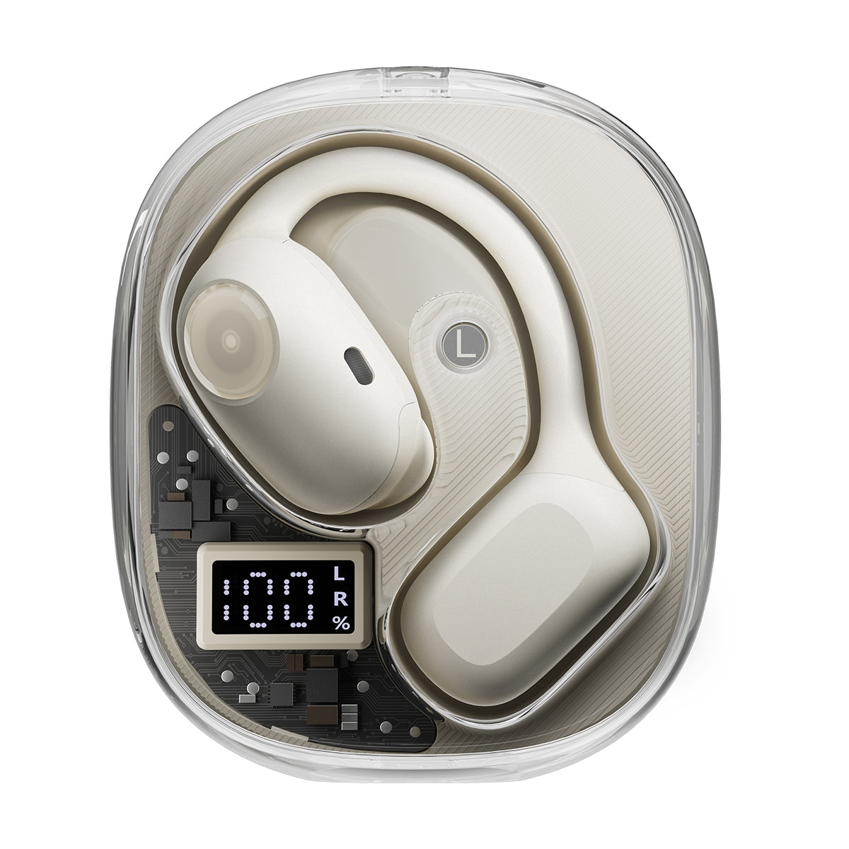 Blackview AirBuds 100 IP68 防水 Bluetooth 5.3 オープンイヤー TWS イヤホン イヤーフック付き