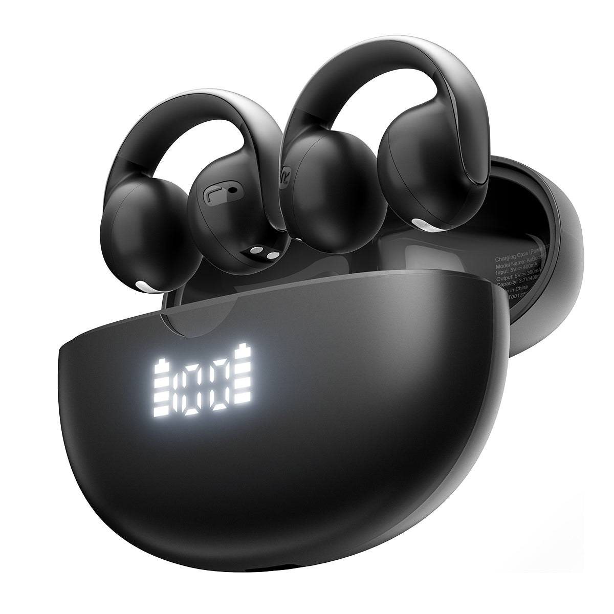 Blackview AirBuds 13 IPX7 防水 スマートノイズリダクション Bluetooth 5.4 クリップオン OWS イヤホン