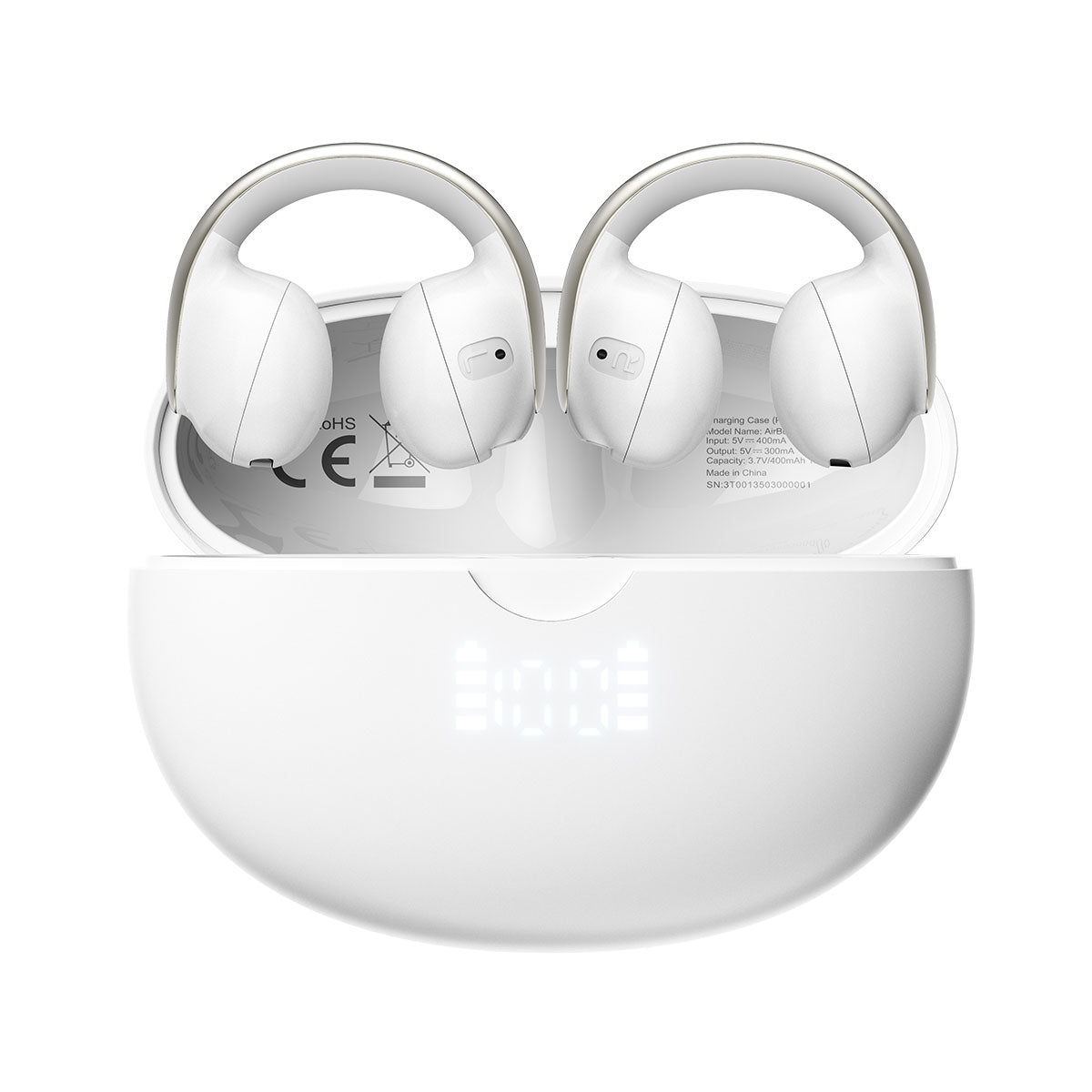 Blackview AirBuds 13 IPX7 防水 スマートノイズリダクション Bluetooth 5.4 クリップオン OWS イヤホン