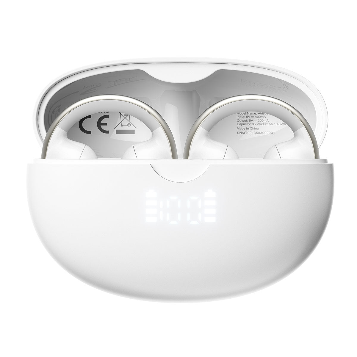 Blackview AirBuds 13 IPX7 防水 スマートノイズリダクション Bluetooth 5.4 クリップオン OWS イヤホン