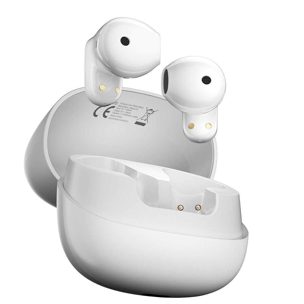 Blackview AirBuds 20 IPX7 防水 Bluetooth 5.4 ハーフインイヤー TWS イヤホン
