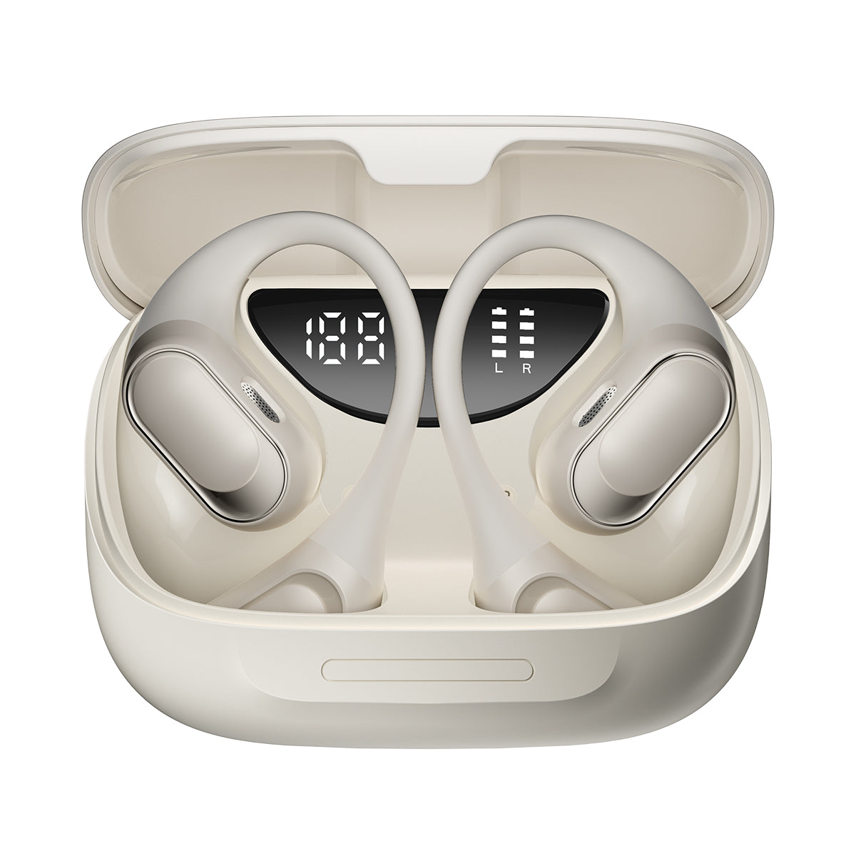 Blackview AirBuds 200 IP68防水AI搭載ENC Bluetooth 5.4オープンイヤーOWSイヤホン