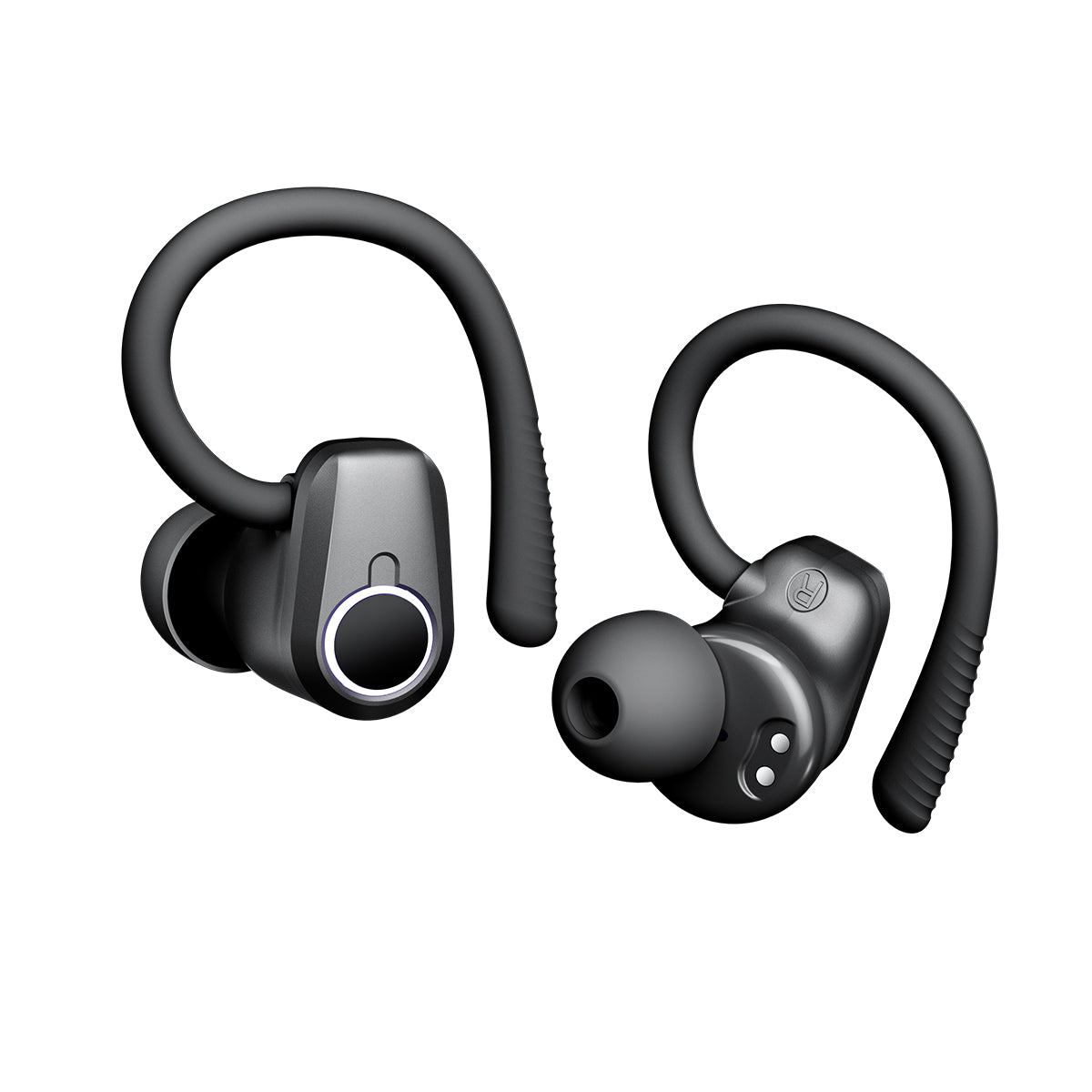 Blackview AirBuds 60 IPX4 防水 Bluetooth 5.3 ハーフインイヤー TWS イヤホン (イヤーフック付き) 