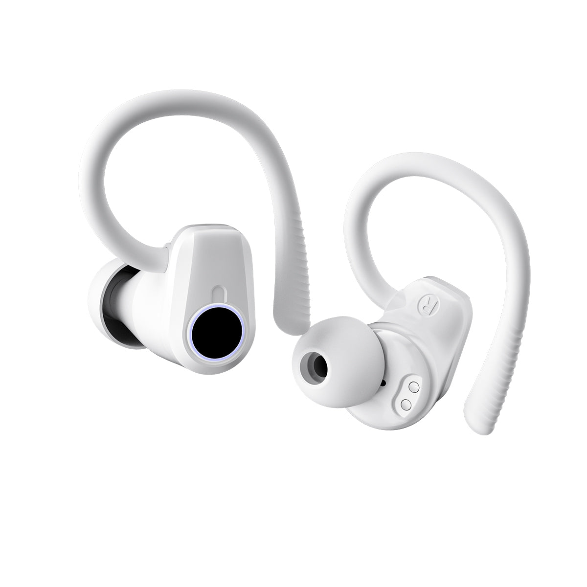 Blackview AirBuds 60 IPX4 防水 Bluetooth 5.3 ハーフインイヤー TWS イヤホン (イヤーフック付き) 