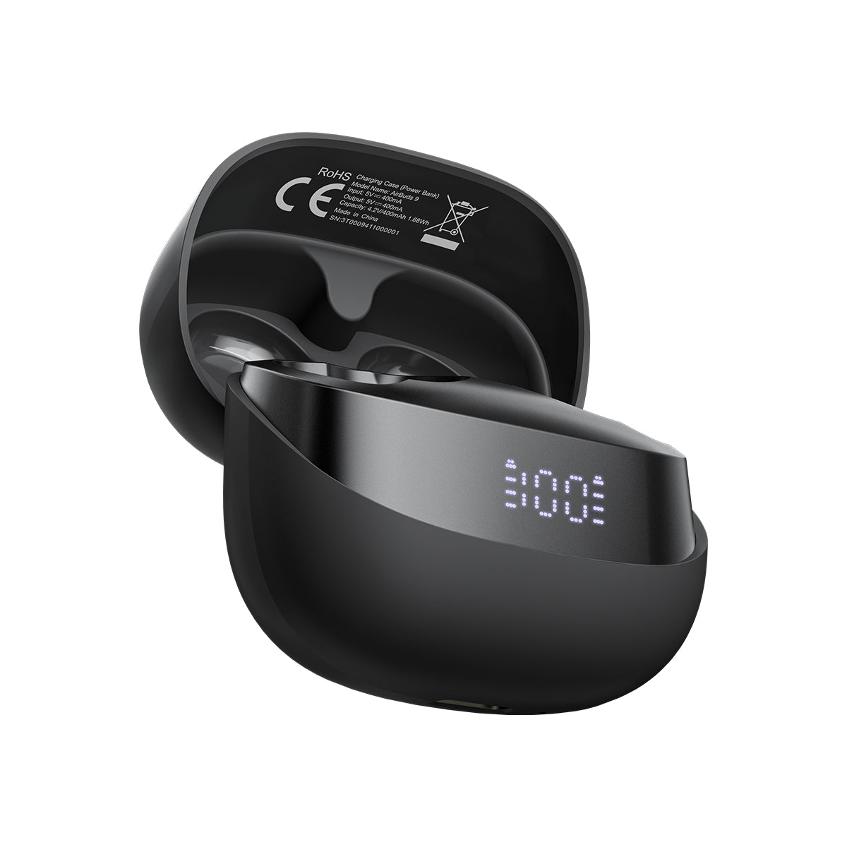 Blackview AirBuds 9 スマート LED 電源ディスプレイ PNC ノイズ低減