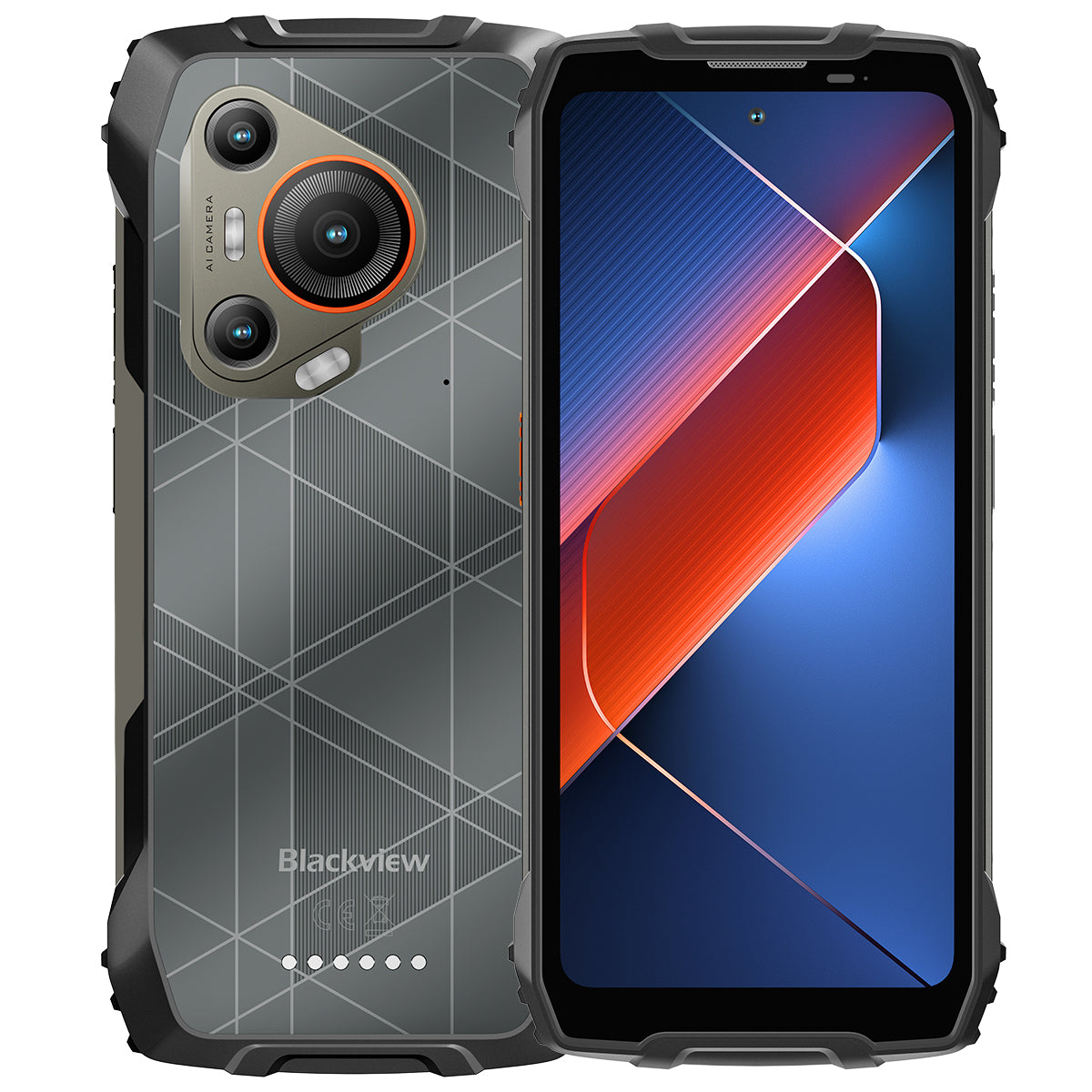 Blackview BL7000 6.78インチ MediaTek Dimensity 6300 50MP+20MP ナイトビジョンカメラ 7500mAh 5G AI ラギッドスマートフォン