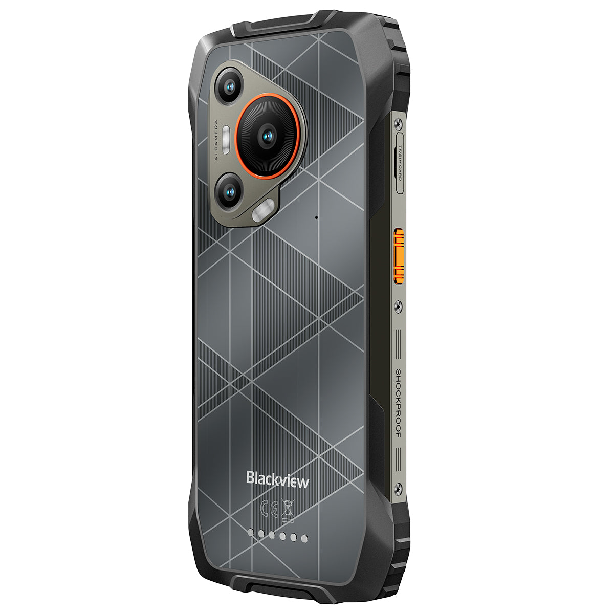 Blackview BL7000 6.78インチ MediaTek Dimensity 6300 50MP+20MP ナイトビジョンカメラ 7500mAh 5G AI ラギッドスマートフォン