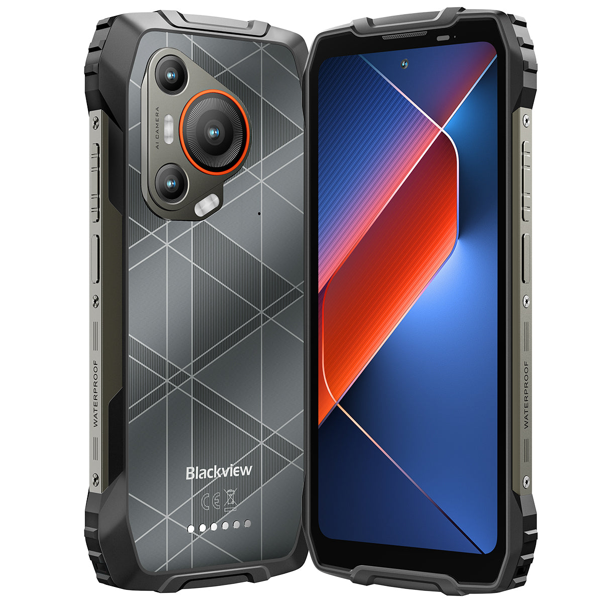 Blackview BL7000 6.78インチ MediaTek Dimensity 6300 50MP+20MP ナイトビジョンカメラ 7500mAh 5G AI ラギッドスマートフォン