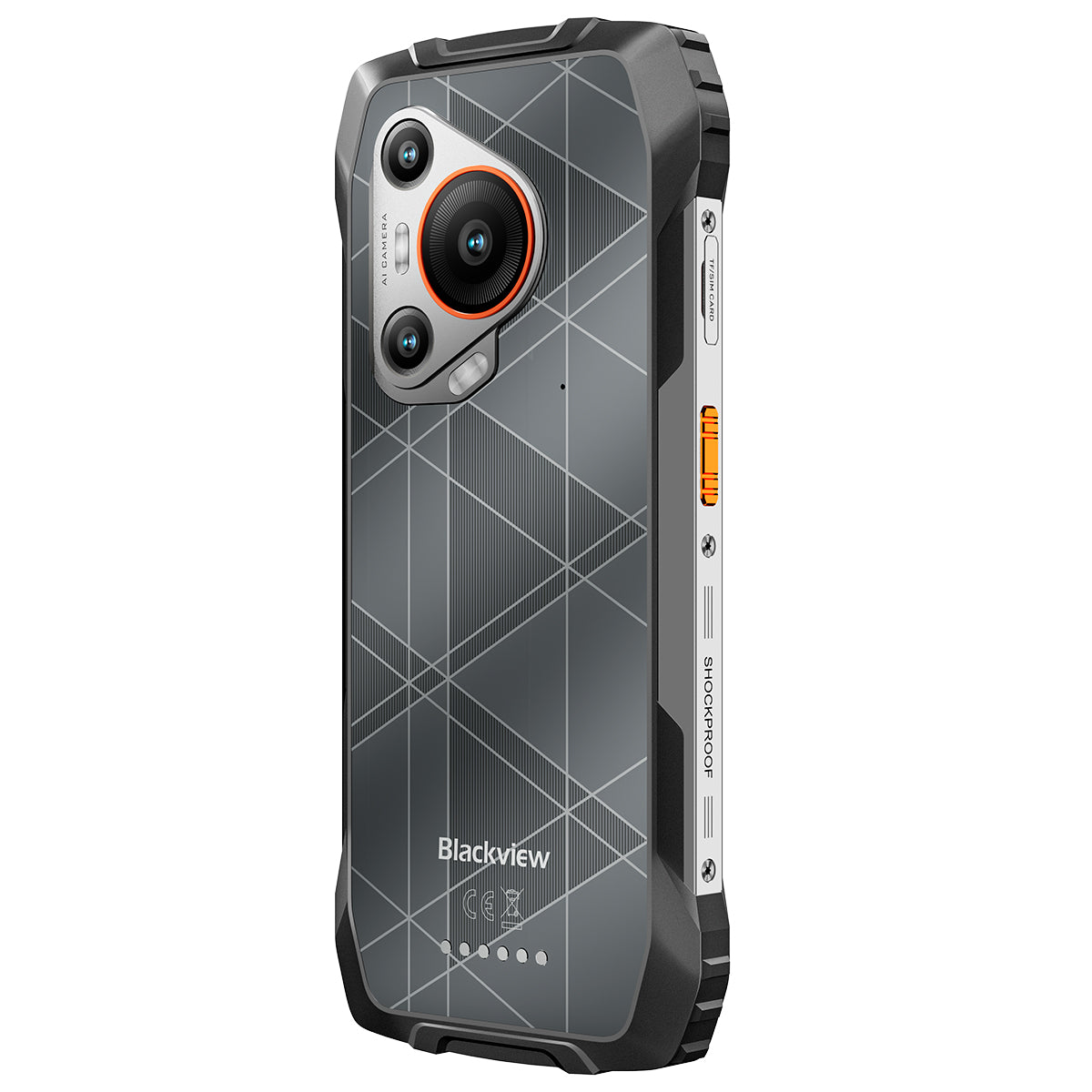 Blackview BL7000 6.78インチ MediaTek Dimensity 6300 50MP+20MP ナイトビジョンカメラ 7500mAh 5G AI ラギッドスマートフォン
