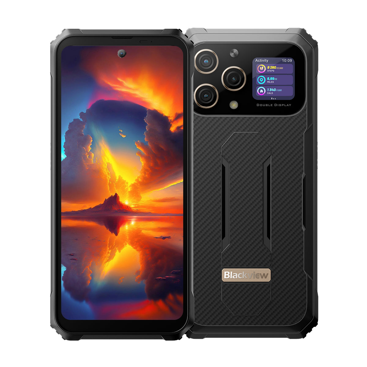 Blackview BL8000 6.78+1.32インチ デュアルスクリーン 12GB+512GB MediaTek Dimensity 7050 オクタコア 8800mAh 耐久性の高い5Gスマートフォン