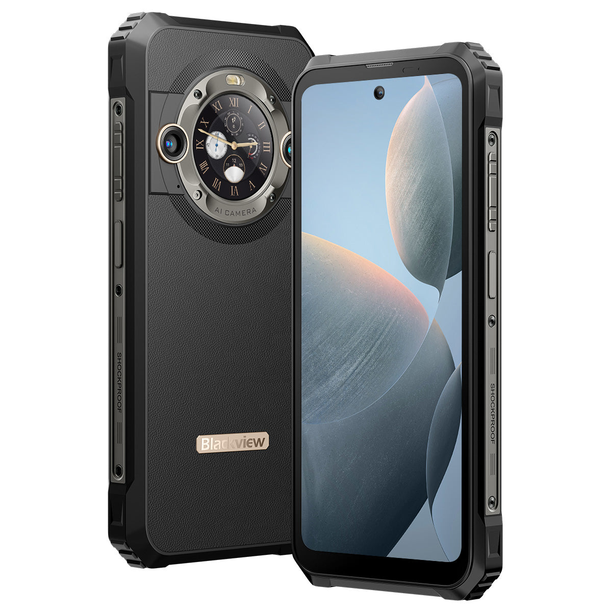 Blackview BL9000 6.78インチ 120Hzディスプレイ 12+512GB Dimensity 8020 8800mAh 5Gデュアルスクリーンタフ携帯電話
