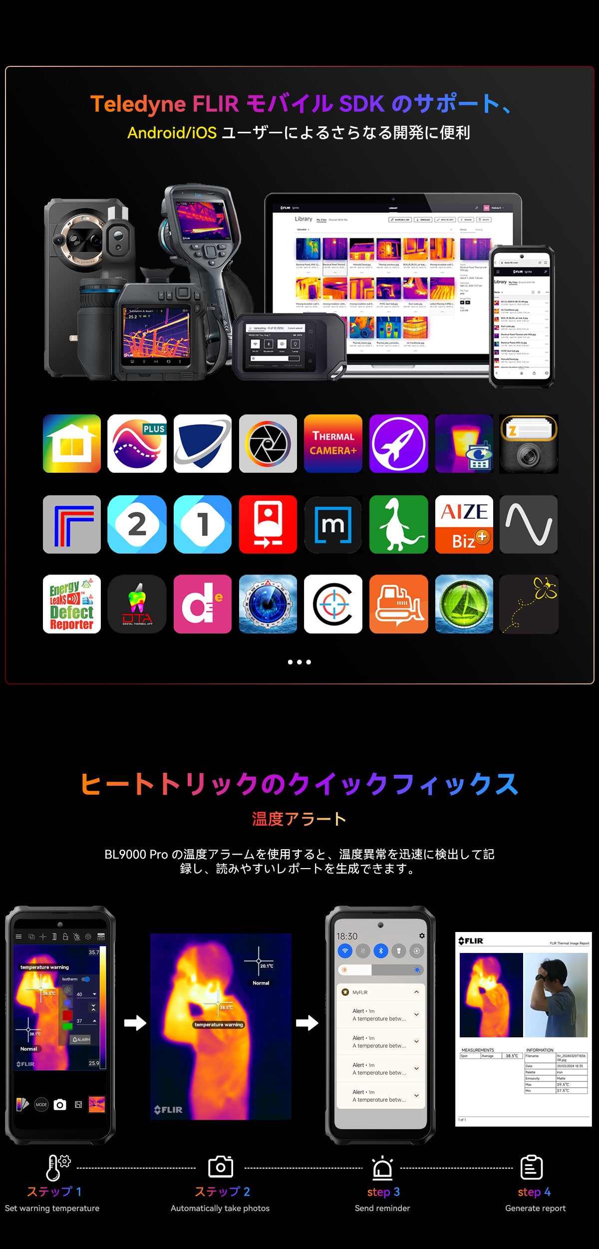 Blackview BL9000 Pro 5G サーマル イメージング カメラ頑丈な携帯電話