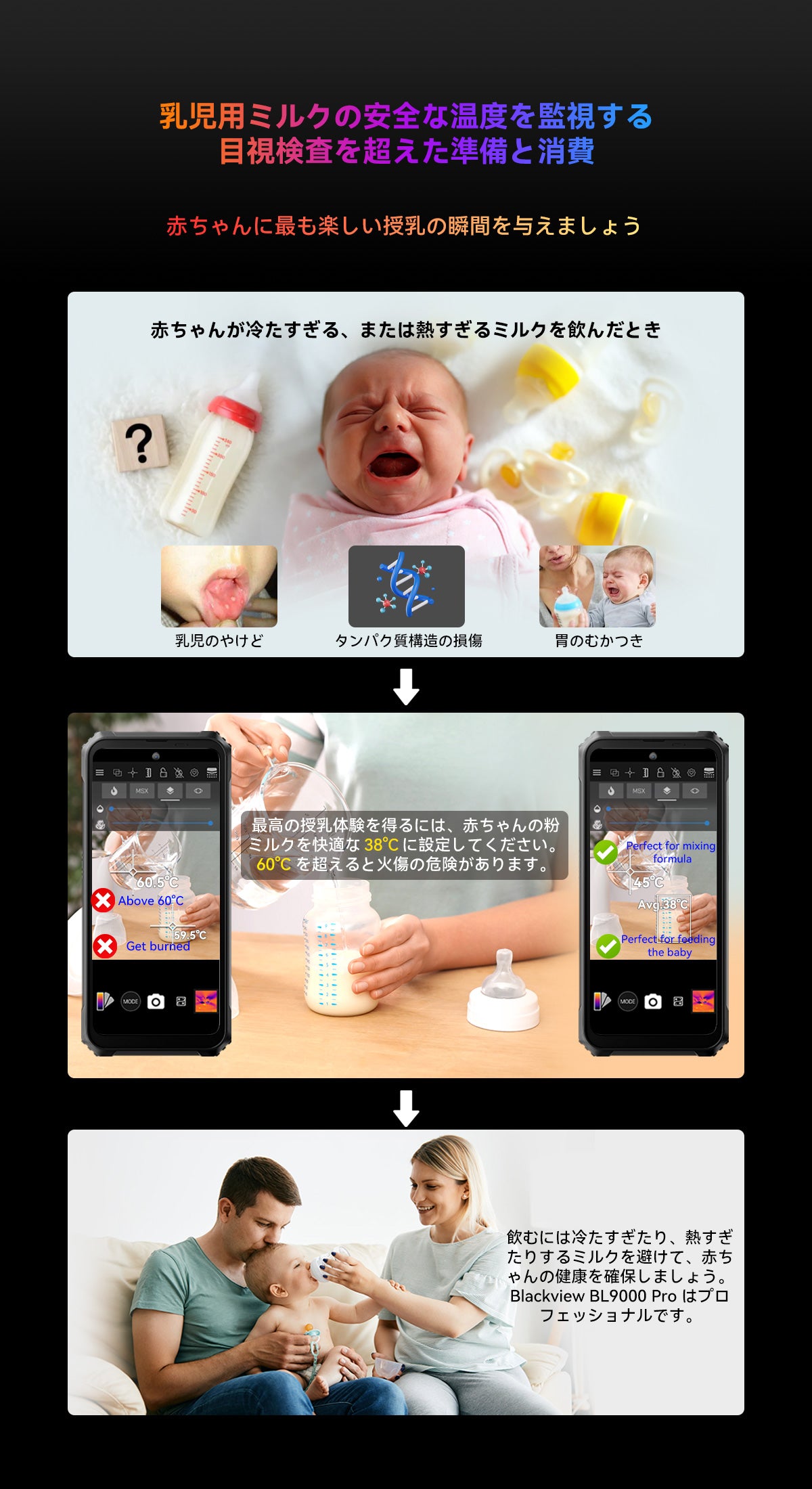 Blackview BL9000 Pro 5G サーマル イメージング カメラ頑丈な携帯電話