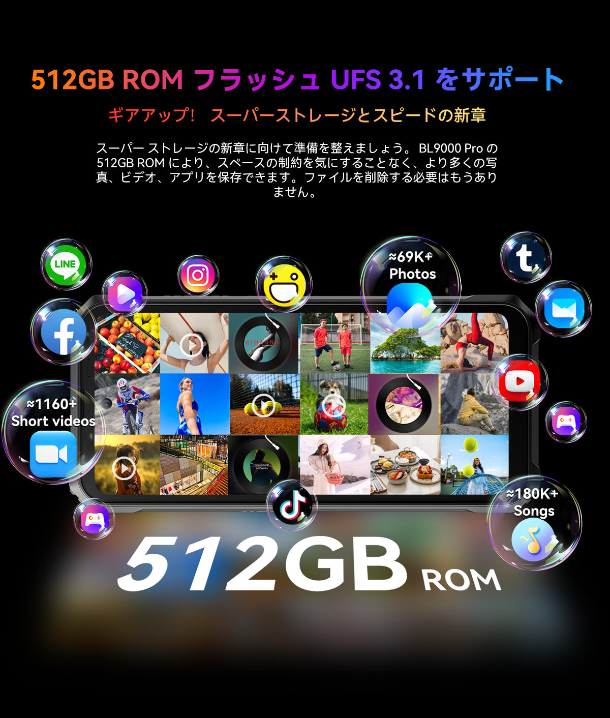 Blackview BL9000 Pro 5G サーマル イメージング カメラ頑丈な携帯電話