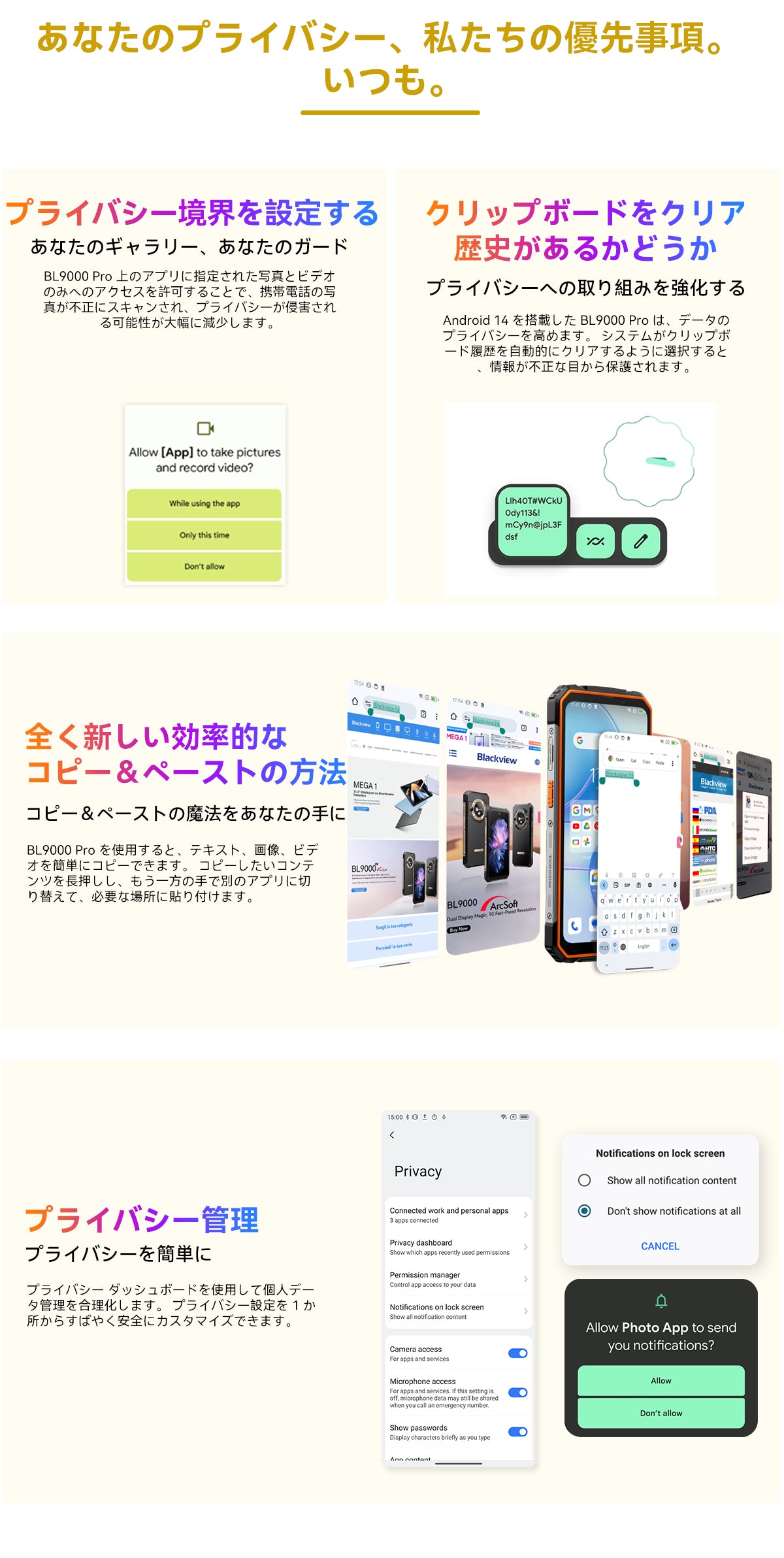Blackview BL9000 Pro 5G サーマル イメージング カメラ頑丈な携帯電話