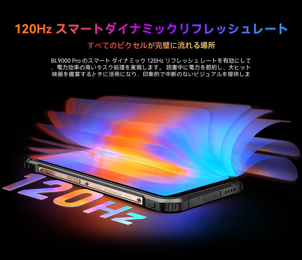 Blackview BL9000 Pro 5G サーマル イメージング カメラ頑丈な携帯電話