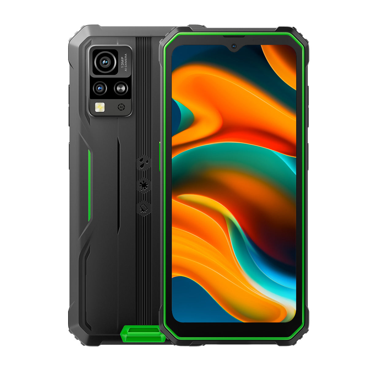 Blackview BV4800 6.56インチ Helio A22 2+32GB/3+64GB 5180mAh 4G ラギッドフォン