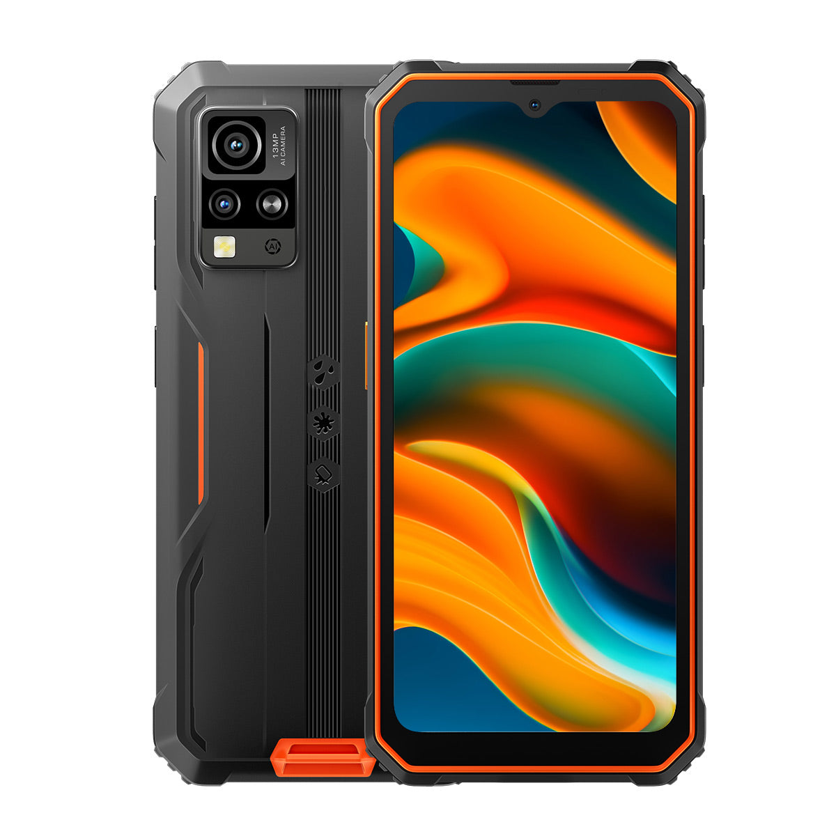 Blackview BV4800 6.56インチ Helio A22 2+32GB/3+64GB 5180mAh 4G ラギッドフォン