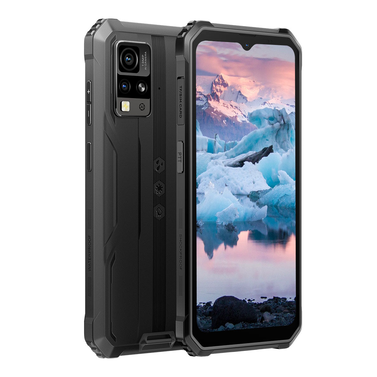 Blackview BV4800 Pro 6.56インチ Unisoc T606 オクタコア 4+128GB 5180mAh 4G 頑丈な携帯電話