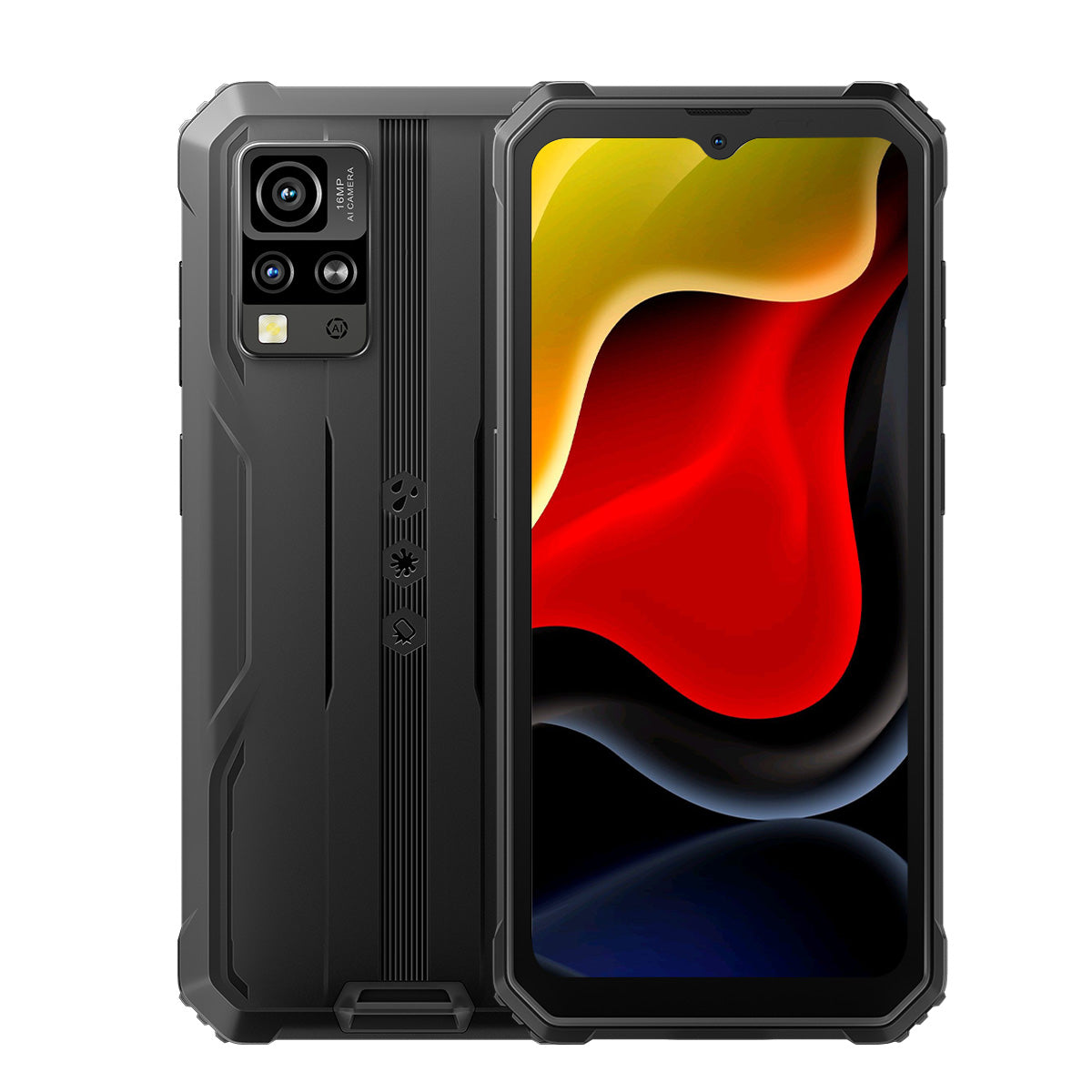 Blackview BV4800 SE 6.56インチ 90Hzディスプレイ 4+64GB Unisoc T615 オクタコア 5100mAh 4G ラギッド携帯電話