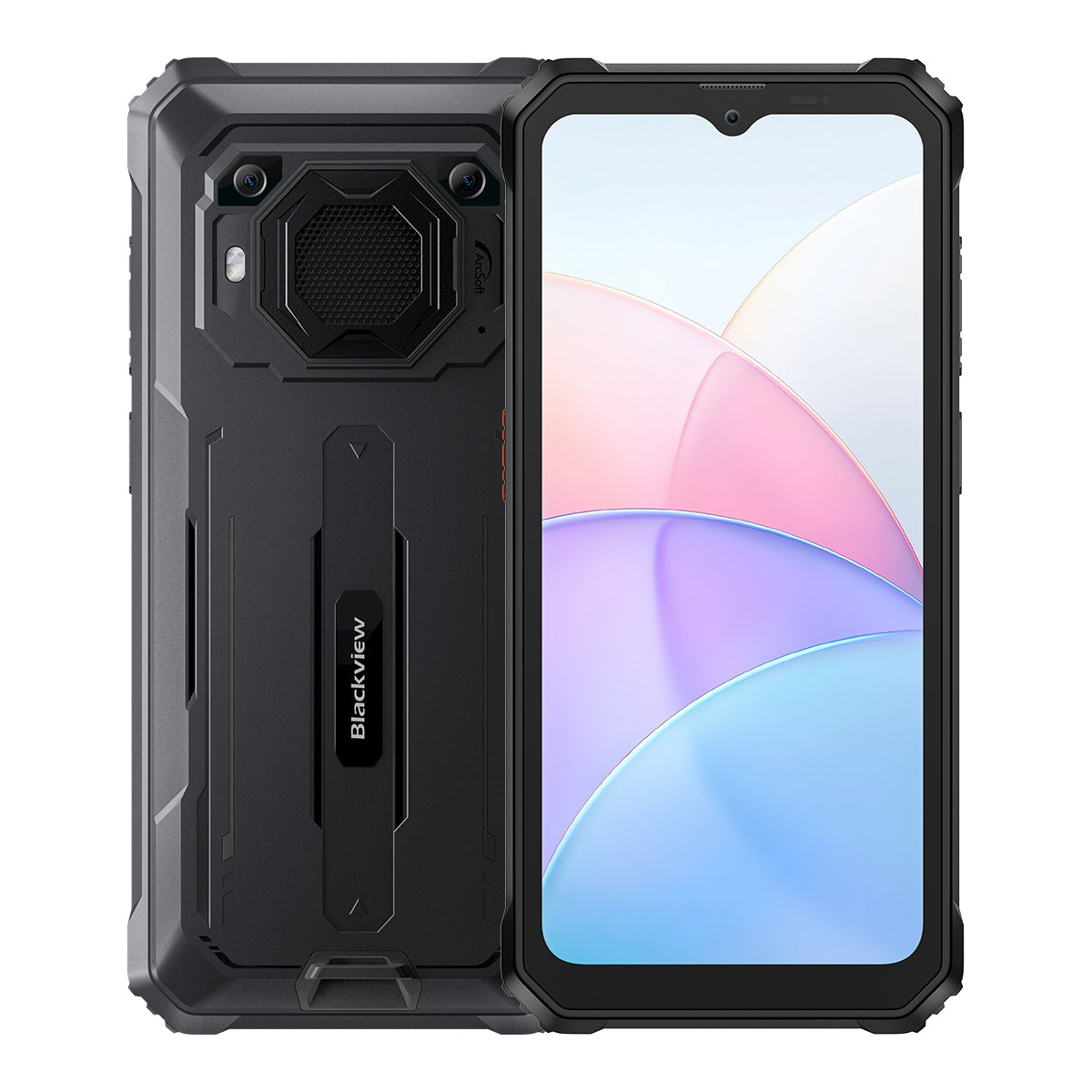 Blackview BV6200 6.56インチ 4+64GB 13000mAh ラウドスピーカー 4G 耐久性携帯電話