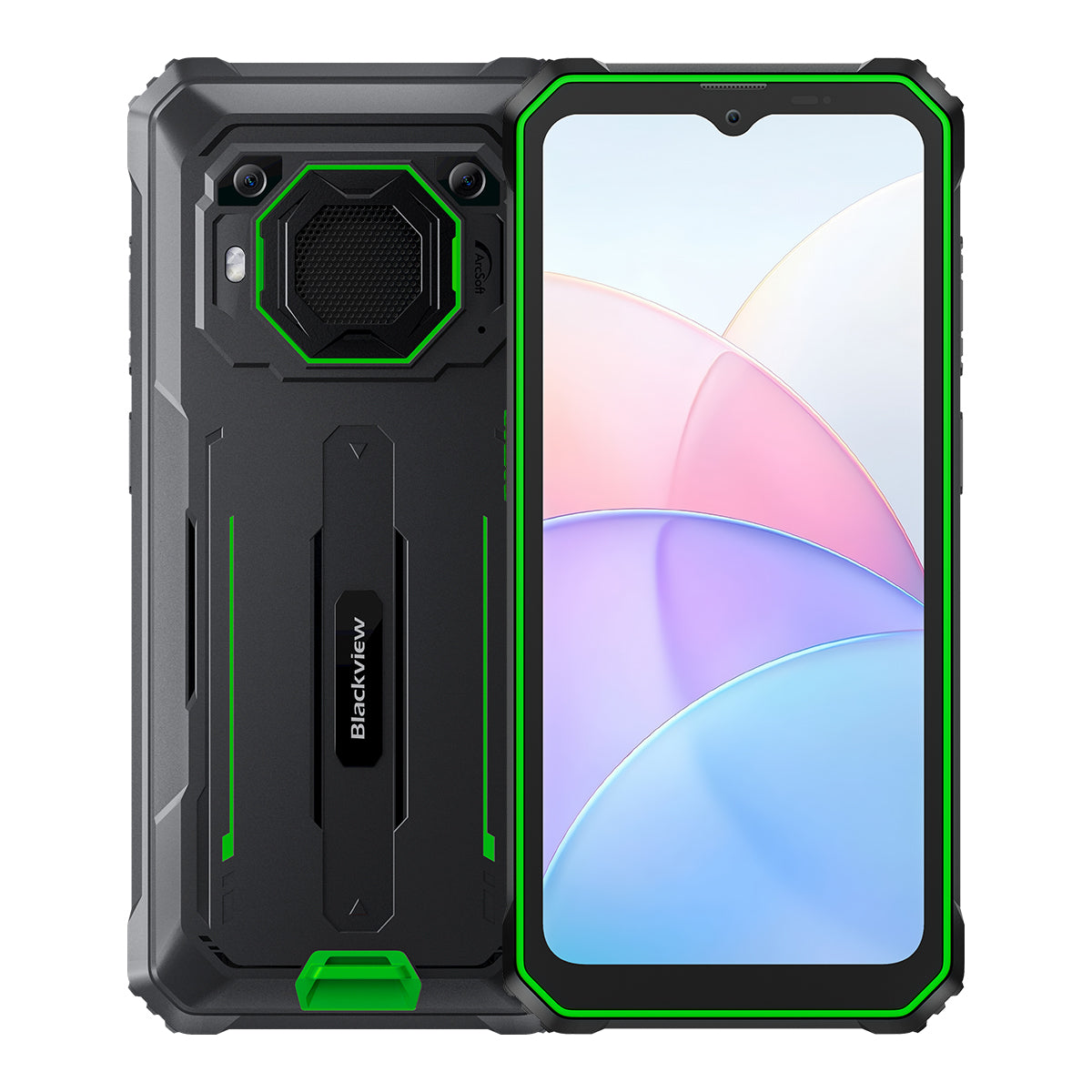 Blackview BV6200 6.56インチ 4+64GB 13000mAh ラウドスピーカー 4G 耐久性携帯電話