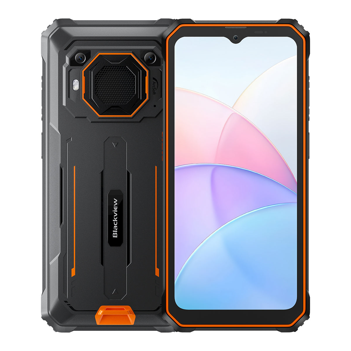 Blackview BV6200 6.56インチ 4+64GB 13000mAh ラウドスピーカー 4G 耐久性携帯電話