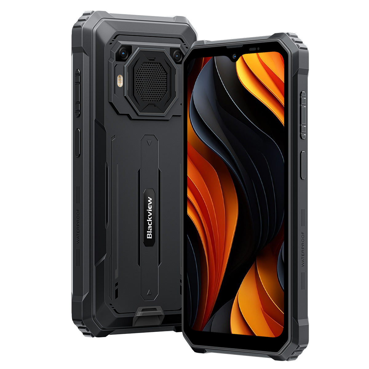 Blackview BV6200 Plus 6.56インチ 90Hzディスプレイ 8+256GB 11000mAh ラウドスピーカー搭載 頑丈な携帯電話