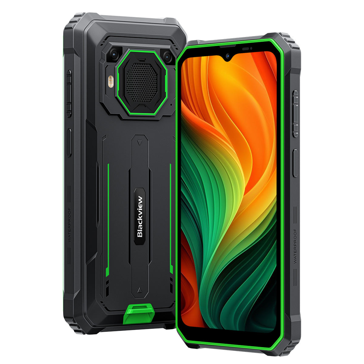 Blackview BV6200 Plus 6.56インチ 90Hzディスプレイ 8+256GB 11000mAh ラウドスピーカー搭載 頑丈な携帯電話