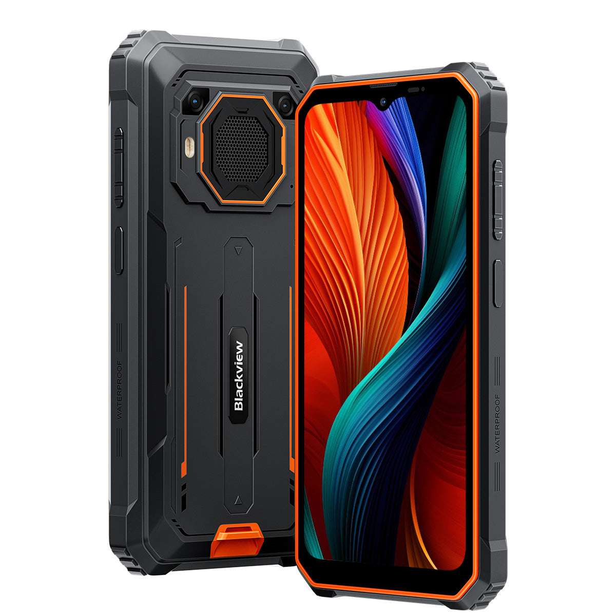 Blackview BV6200 Plus 6.56インチ 90Hzディスプレイ 8+256GB 11000mAh ラウドスピーカー搭載 頑丈な携帯電話