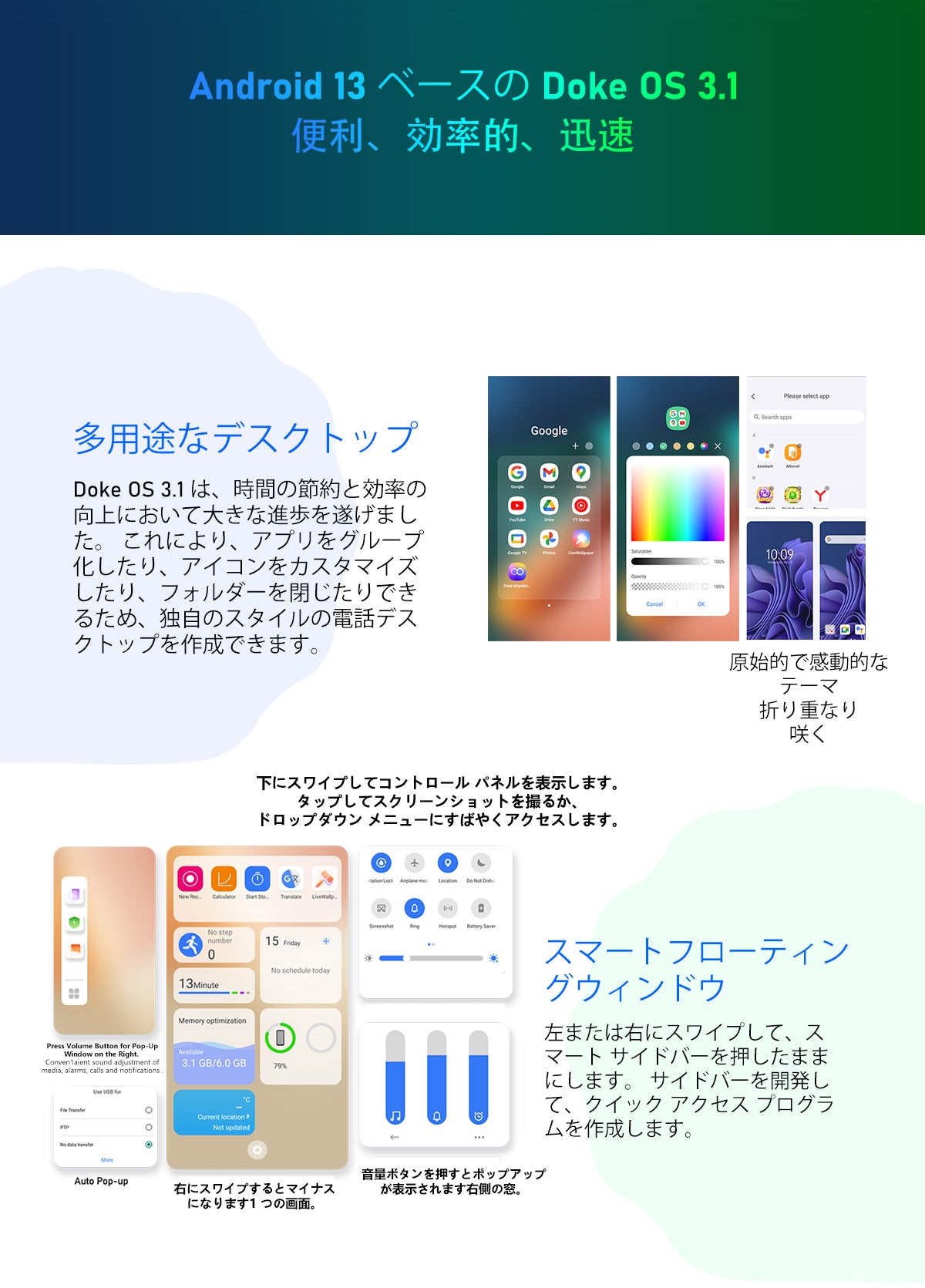 Blackview BV6200 Pro ラウドスピーカー搭載頑丈携帯電話