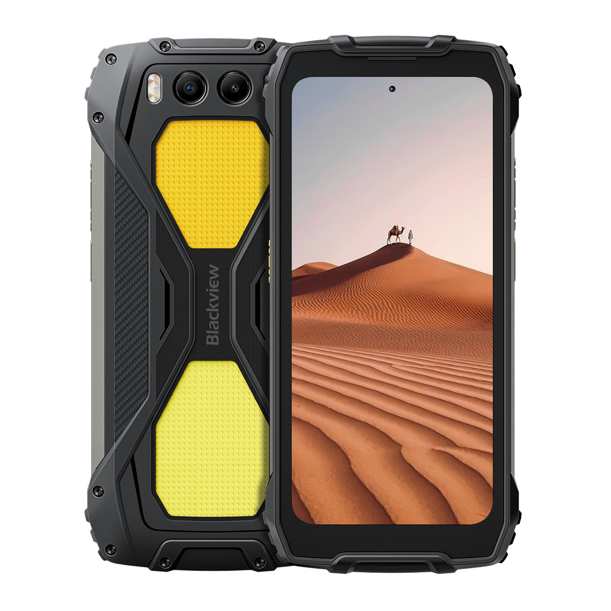 Blackview BV7300 6.67インチ 90Hzディスプレイ Helio G81 6+256GB 15000mAh ナイトビジョンカメラ キャンプライト 4G 耐久性の高い携帯電話
